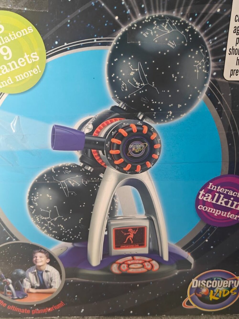 Discovery Kids Ultimate Star Planetarium Projector 2006 NEW Sealed Open Box